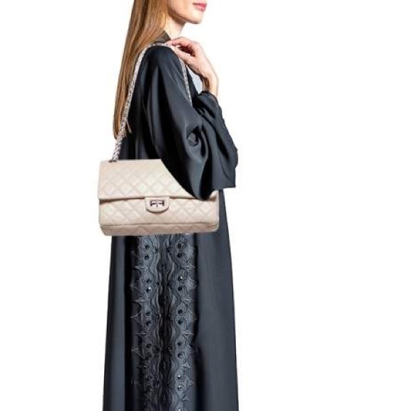 💞 CHANEL 💞 BARBIE OMBRE 2.55 DOUBLE FLAP QUILTED - Picture 3 of 16